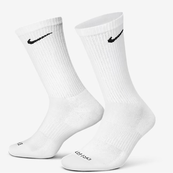 Nike 
Training Crew Socks (3 Pairs)
Nike Everyday Cushioned - Picture 11 of 12
